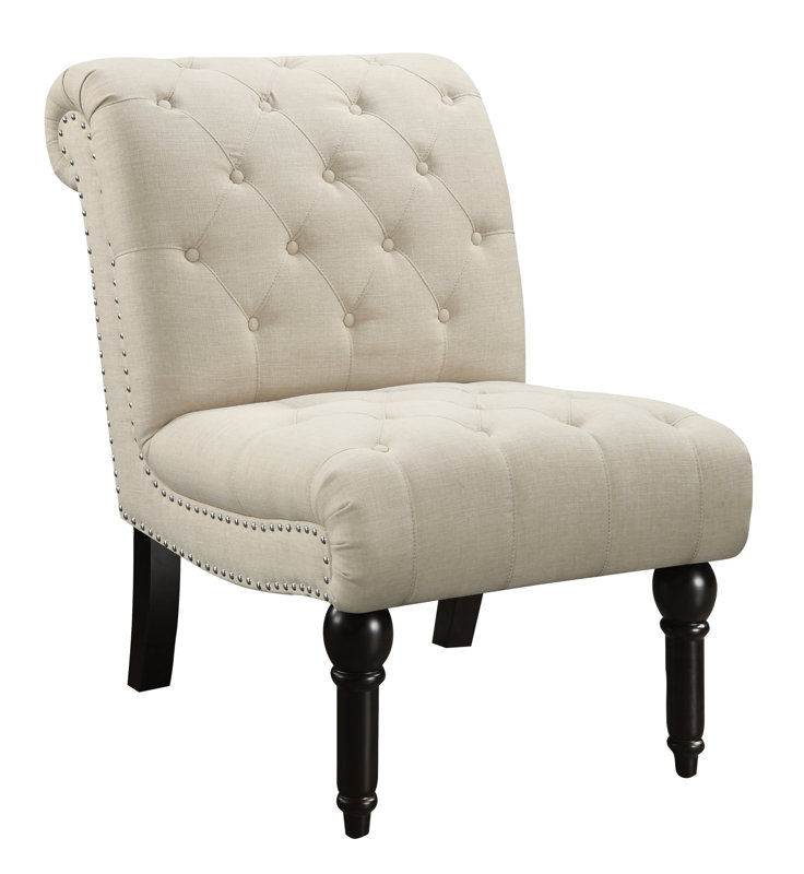 One Allium Way Narcisse Armless Slipper Chair & Reviews Wayfair